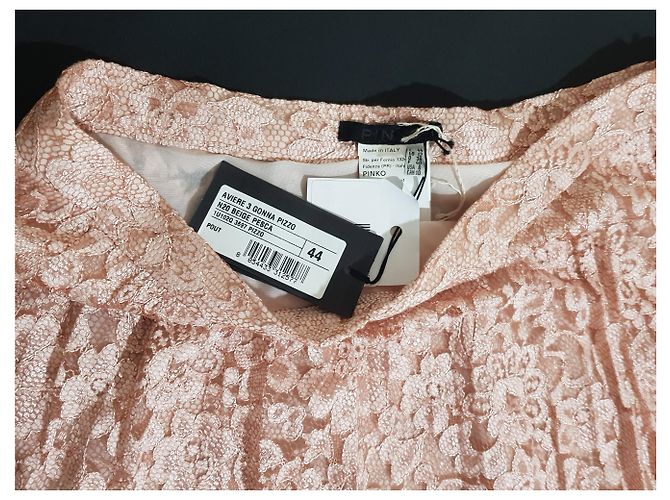 Falda de encaje Pinko Rosa Beige - vista 2