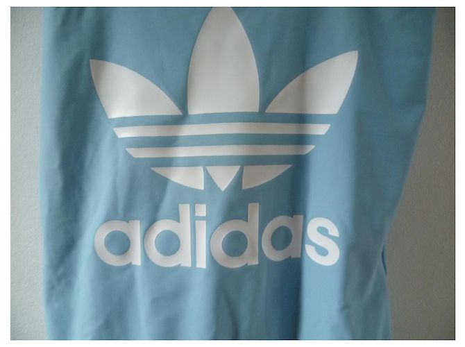 Badeanzug schwimmen Adidas Original Hellblau - Ansicht 6