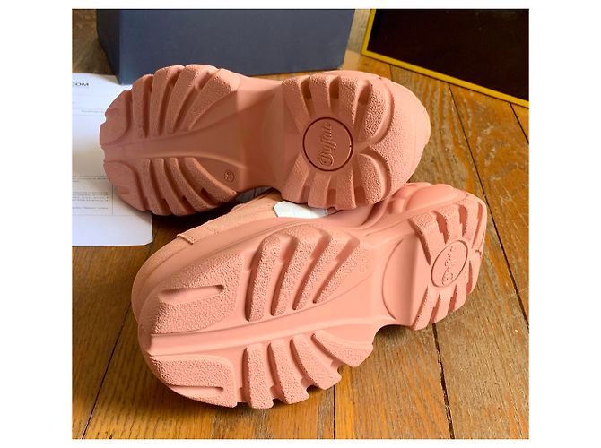 Buffalo London Scarpe da ginnastica Rosa Bianco - vista 3