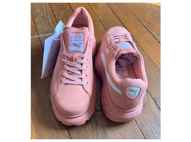 Buffalo London Scarpe da ginnastica Rosa Bianco - vista 5