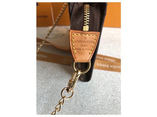 Louis Vuitton Pochette Marrone - vista 6