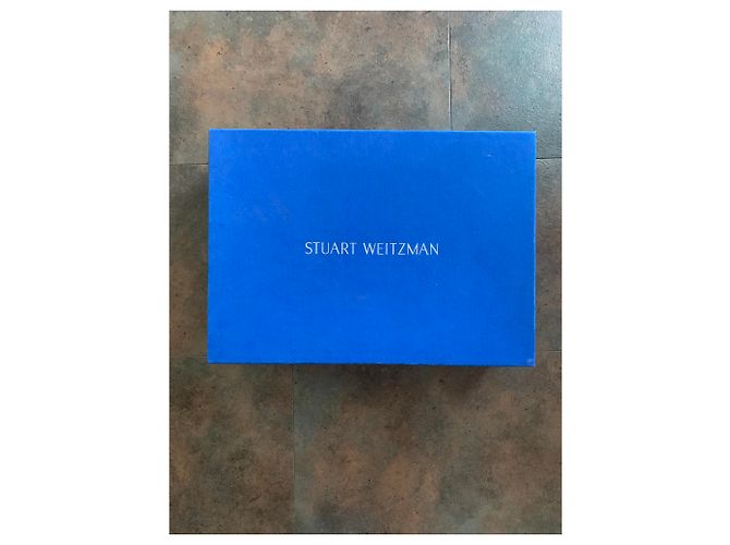 Botas de Muslo Stuart Weitzman Beige Rosa de Gamuza - vista 2
