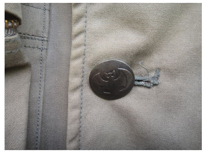 Tsumori Chisato parka con impostazione predefinita Cachi - vista 5