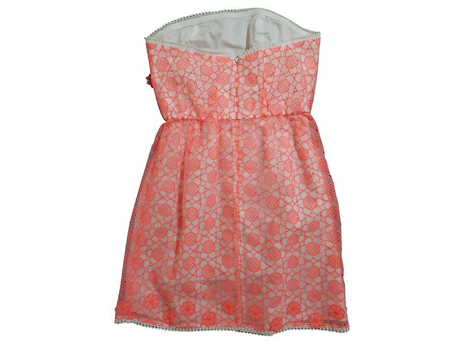 Manoush Kleid Mehrfarbig Baumwolle Polyester Größe 40 Mehrfarben - Ansicht 2