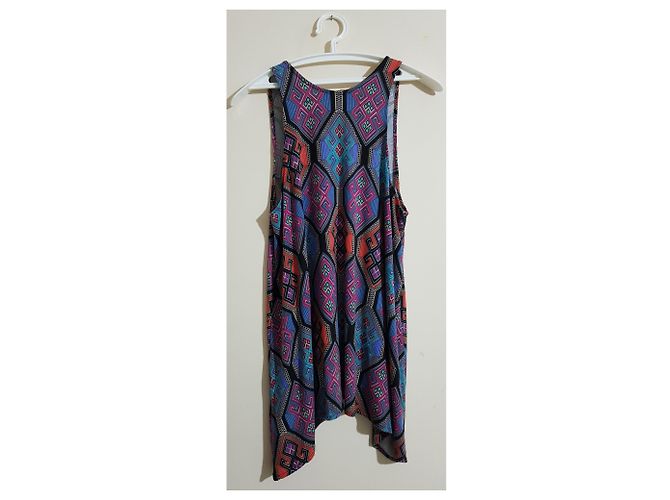 Autre Marque Camiseta sin mangas Mara Hoffman drapeada Multicolor - vista 4