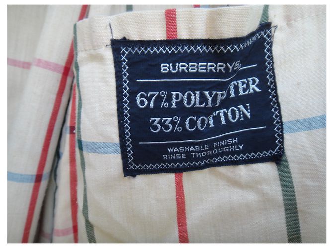 Misura vintage Burberry impermeabile  48/50 Marrone chiaro - vista 2