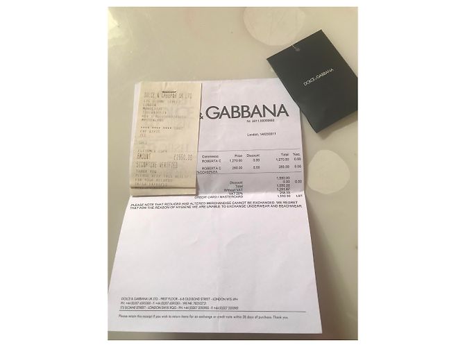 Giacca in pelle nera Dolce & Gabbana Nero - vista 5