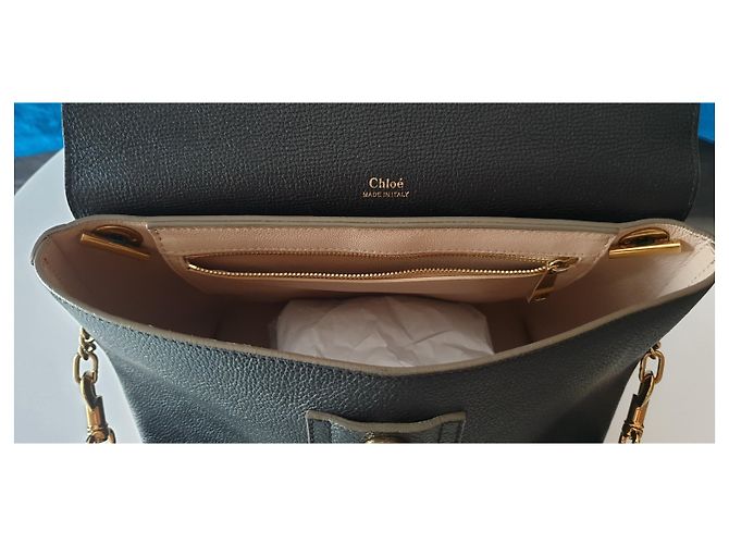 Chloé Clare Handtasche aus Leder Mehrfarbig Mehrfarben - Ansicht 7