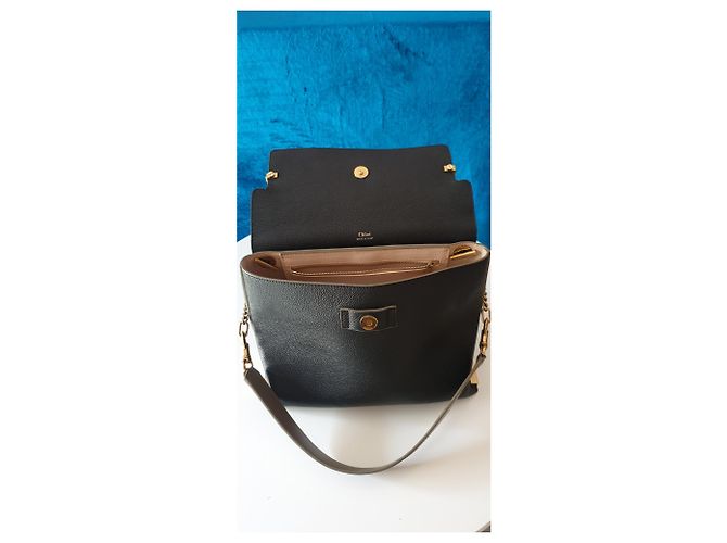 Chloé Clare Handtasche aus Leder Mehrfarbig Mehrfarben - Ansicht 8
