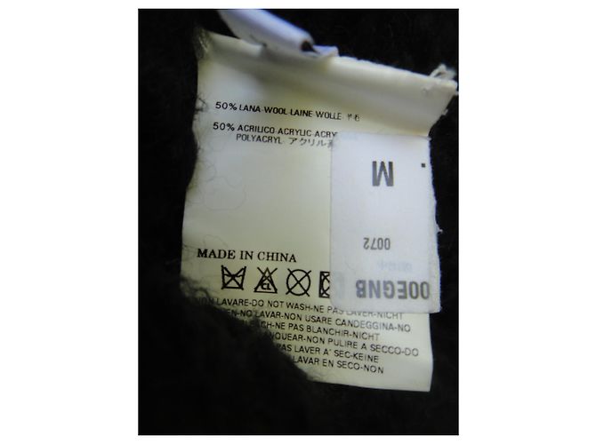 Tunika-Pullover von Maison Martin Margiela Schwarz - Ansicht 8