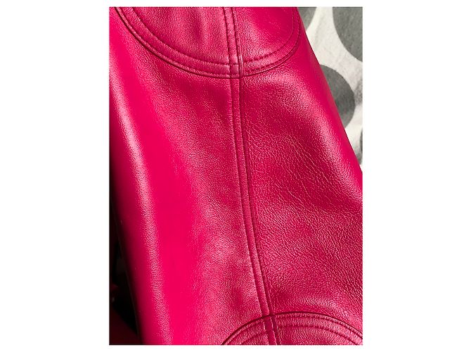 Delvaux givry con me color lampone MM Fuschia - vista 10