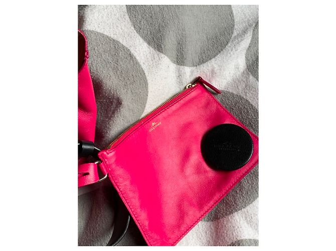 Delvaux givry con me color lampone MM Fuschia - vista 8