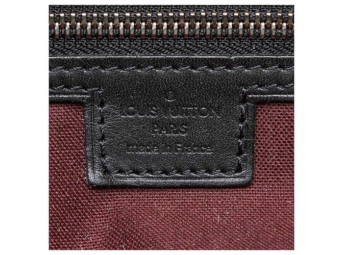 Louis Vuitton Brown Monogram Macassar Neo Greenwich Marrone Nero - vista 6