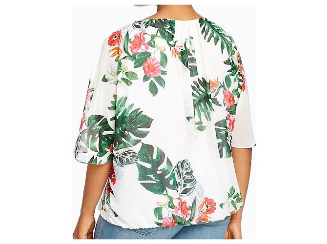 Camicetta con stampa tropicale Vince Camuto US 1X - Regno Unito 20 - vista 2