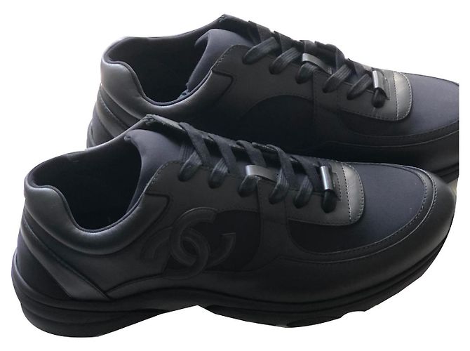 Cambon Chanel Sneakers da uomo Nero - vista 2