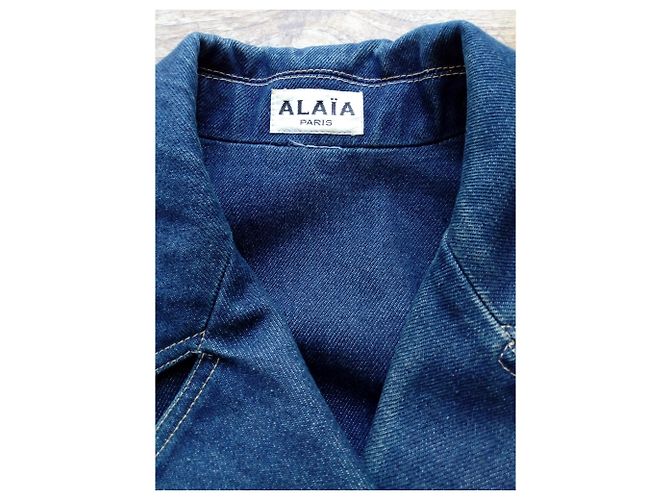 Alaïa Perfecto in denim - vista 7
