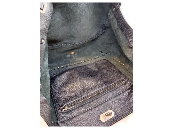 Valentino Garavani Rockstud Rolling Tote Nero - vista 8