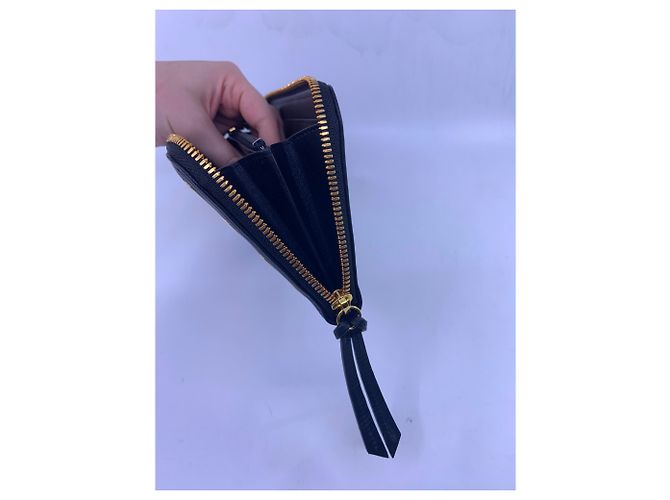 Billetero Longchamp detalles ojales Negro - vista 11