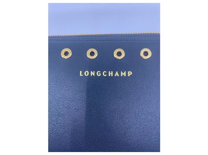 Billetero Longchamp detalles ojales Negro - vista 12