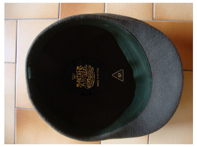 inconnue Khaki Wool Felt Hat Size 57 - view 4