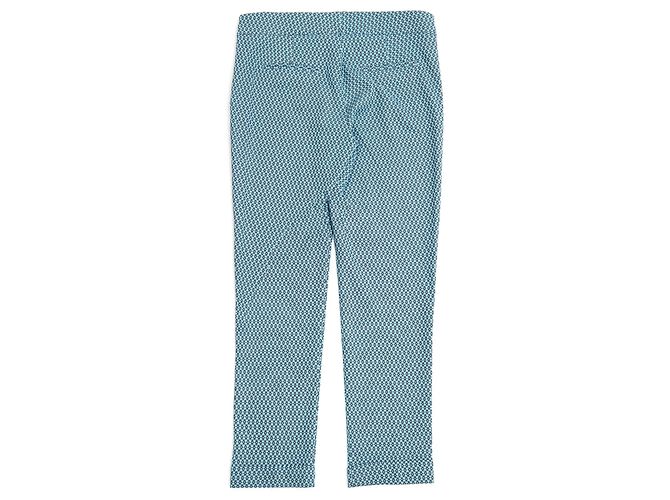 Pantalón Chino Slim Etro Azul Viscosa 38FR - vista 3