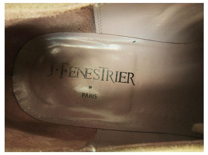 Joseph Fenestrier bi-materiale Oxford Beige Cachi - vista 2