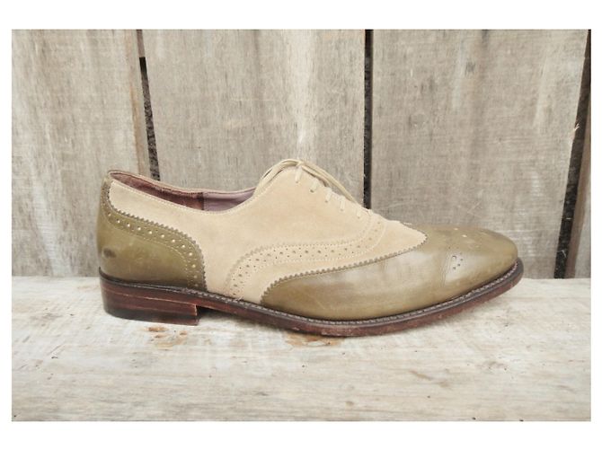 Joseph Fenestrier bi-materiale Oxford Beige Cachi - vista 3