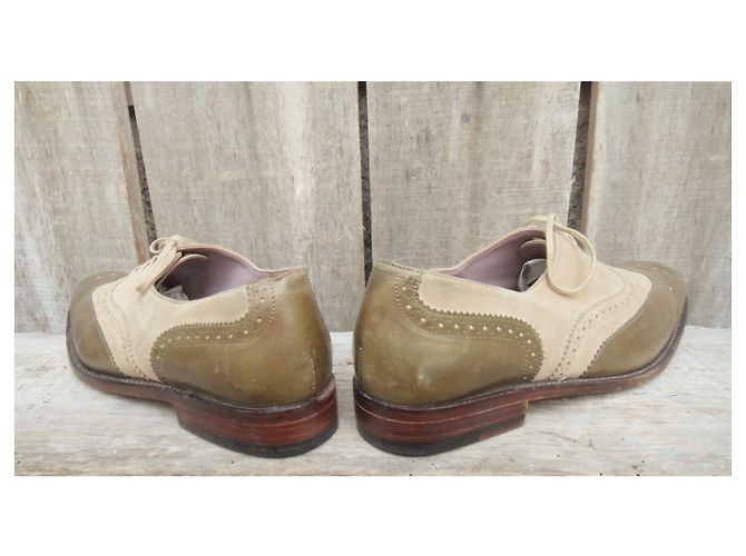 Joseph Fenestrier bi-materiale Oxford Beige Cachi - vista 6