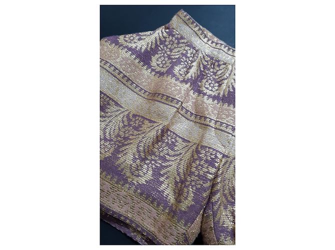 Autre Marque Anna Sammarone Shorts aus Wolle und Polyester IT42 Mehrfarben - Ansicht 3