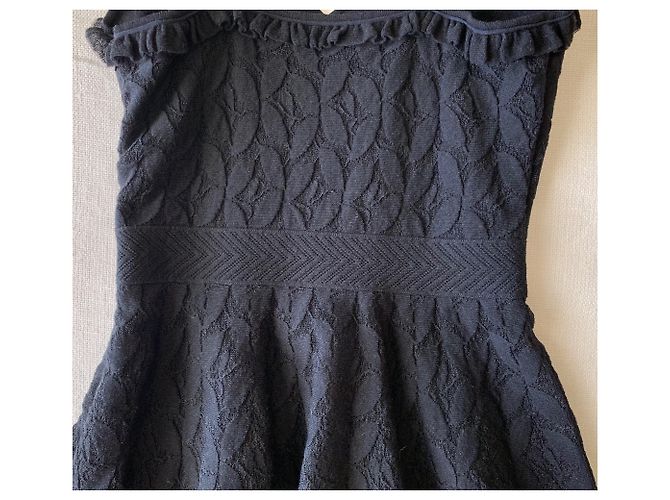 Chanel Little Black A-Linie Kleidergröße 34 Schwarz - Ansicht 5