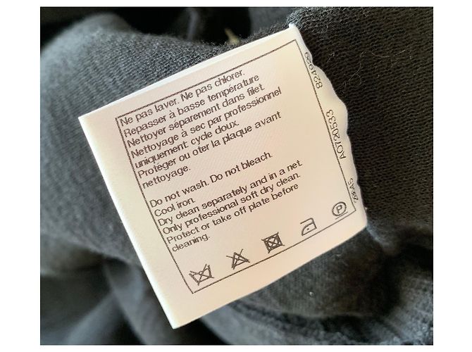 Chanel Little Black A-Linie Kleidergröße 34 Schwarz - Ansicht 9