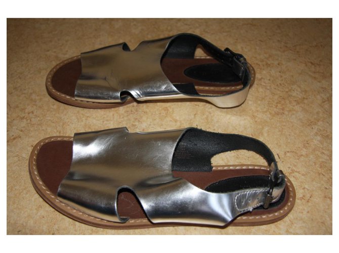 Marni For H&M Sandalen Silber - Ansicht 2