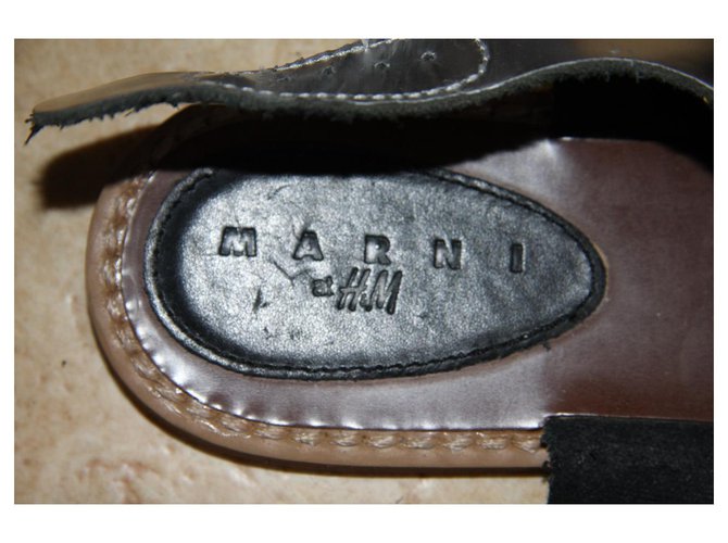 Marni For H&M Sandalen Silber - Ansicht 4