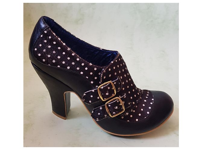 Autre Marque Tacchi Irregular Choice in Pelle e Pony Hair Multicolore - vista 2