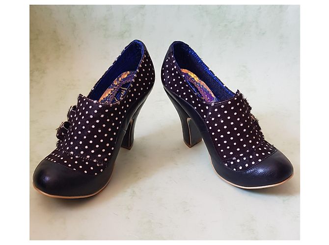 Autre Marque Tacchi Irregular Choice in Pelle e Pony Hair Multicolore - vista 3