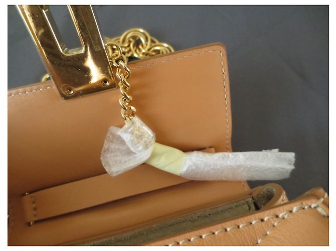 Bolso Chloé Drew Caramelo - vista 7