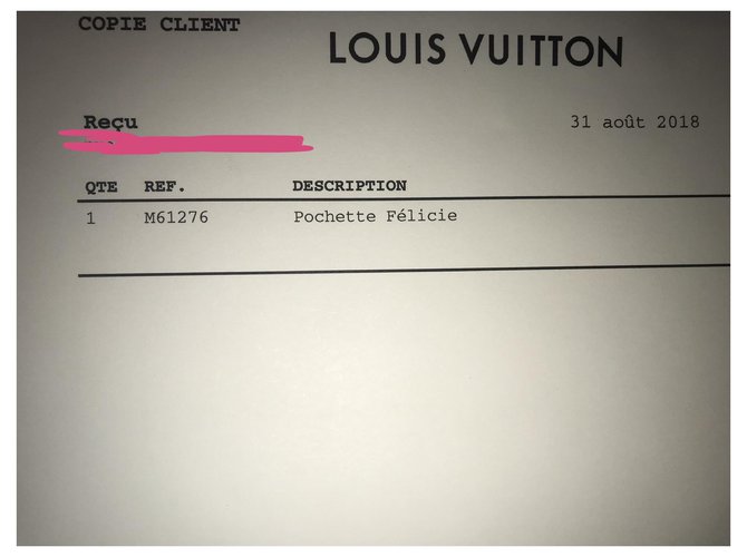 Louis Vuitton Félicie Marrone - vista 3