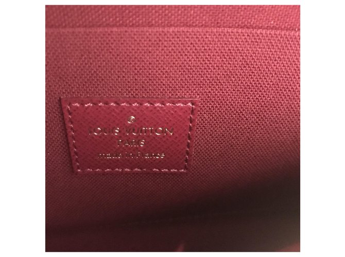 Louis Vuitton Félicie Marrone - vista 4