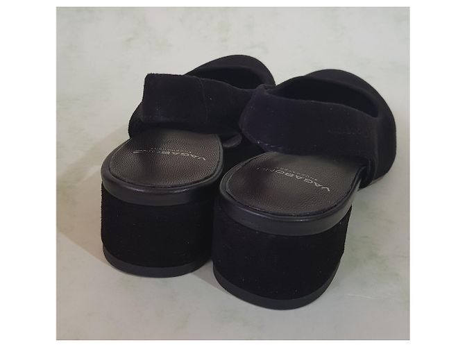 Sandali Vagabond Jamilla in camoscio nero - vista 4