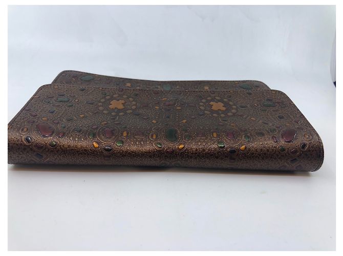 Carrie Forbes Clutch Bag Copper - view 7