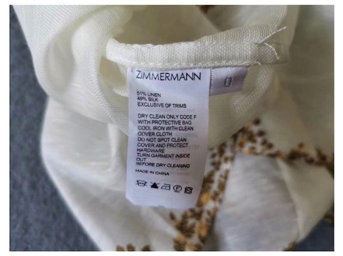 Zimmermann Camisa de linho - vista 2