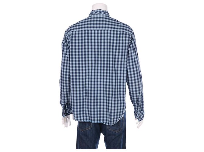 Camicia DKNY Jeans scozzese tartan in cotone XL Multicolore - vista 2