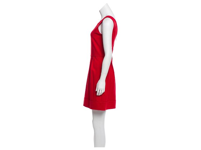 Vestido rojo sin mangas Diane von Furstenberg Honour Roja - vista 2