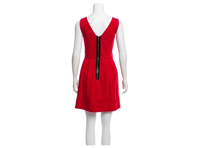Vestido rojo sin mangas Diane von Furstenberg Honour Roja - vista 3