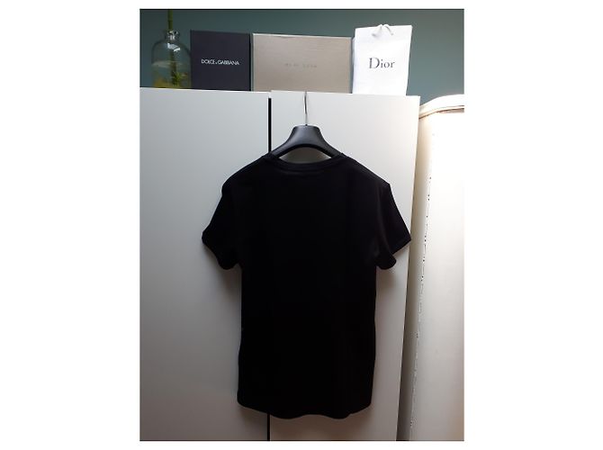T-shirt exclusiva Balmain edição limitada da semana de moda de Paris 2019 Preto - vista 3