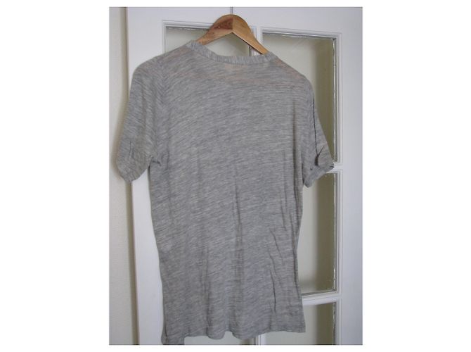 T-shirt Vanessa Bruno Athe in cotone grigio antracite - vista 2