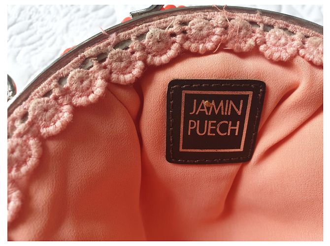 Jamin Puech Borsa a tracolla con paillettes Jamin Peuch Arancione - vista 4