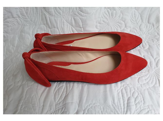 Ballerine Carven Red Bow Tie - vista 2