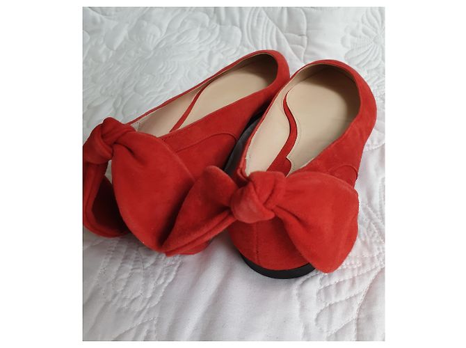 Ballerine Carven Red Bow Tie - vista 3