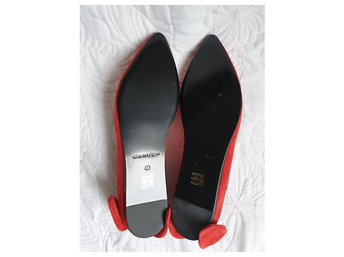 Ballerine Carven Red Bow Tie - vista 4